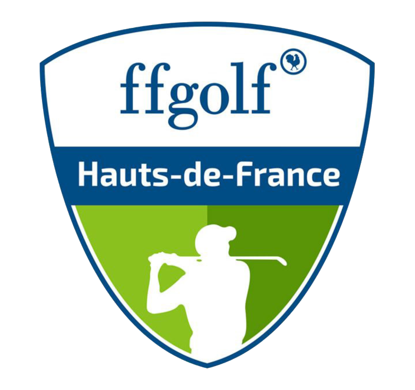 Logo ligue des hats de france golf